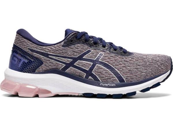 Asics Hardloopschoenen Dames, GT-1000 Roze/Donkerblauw - Asics Online Kopen | B0829436-LI